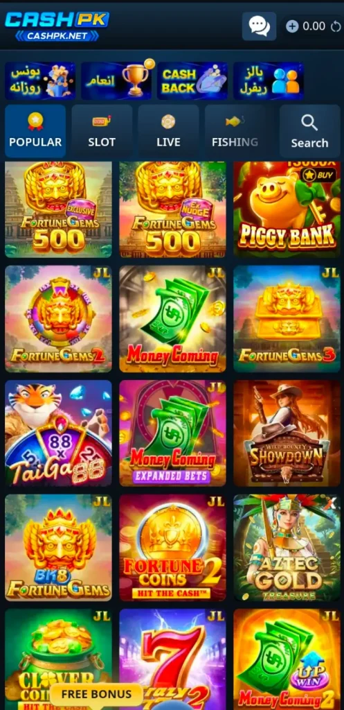 CASHPK Game